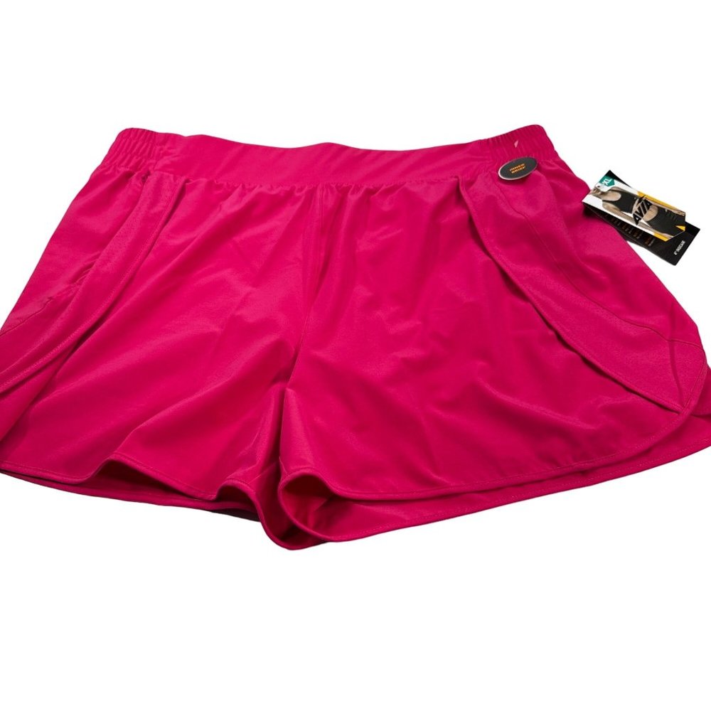 Avia Women's Size XL 16-18 Running Athletic Short Pink New With Tags